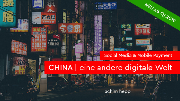 Vortrag: China | eine andere DIGITALE Welt
