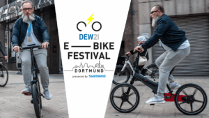 Unterwegs auf dem DEW21 E-BIKE Festival in Dortmund