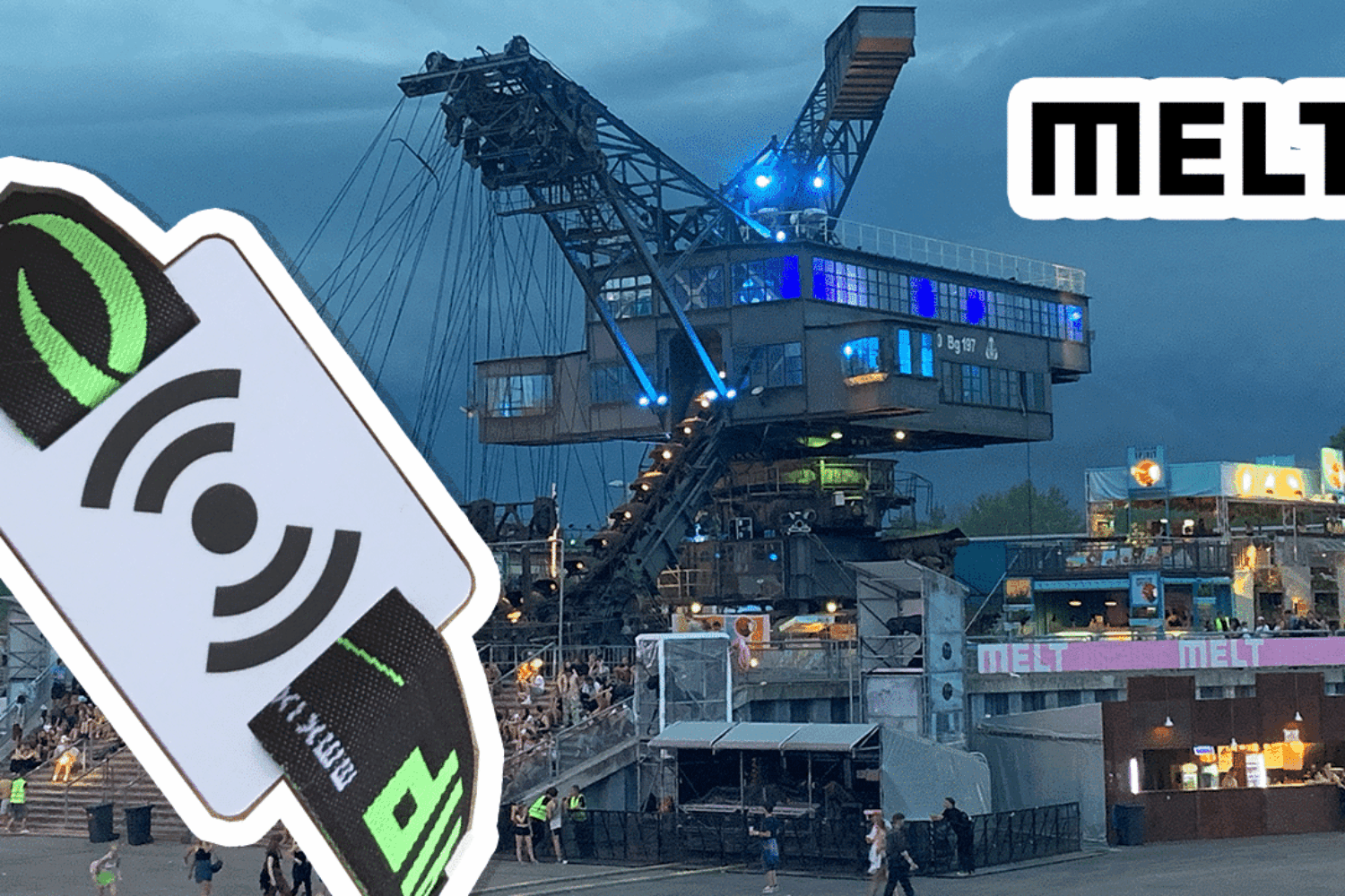 Bargeldlos auf dem Melt Festival