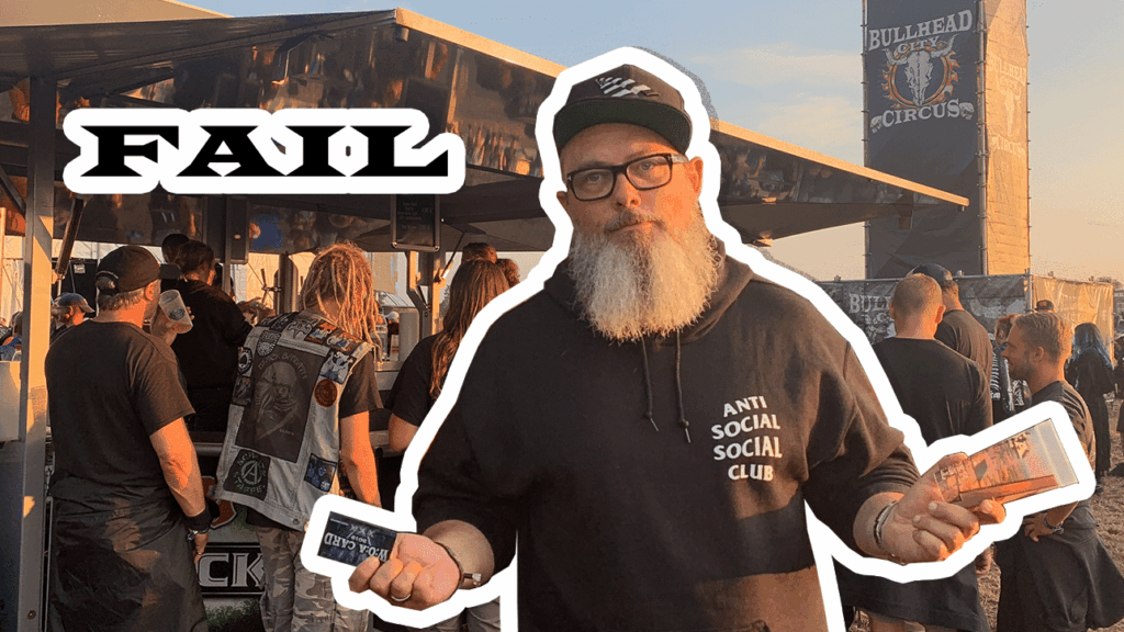 Bargeldlos auf Wacken, Teil 2: Das war wohl nix!