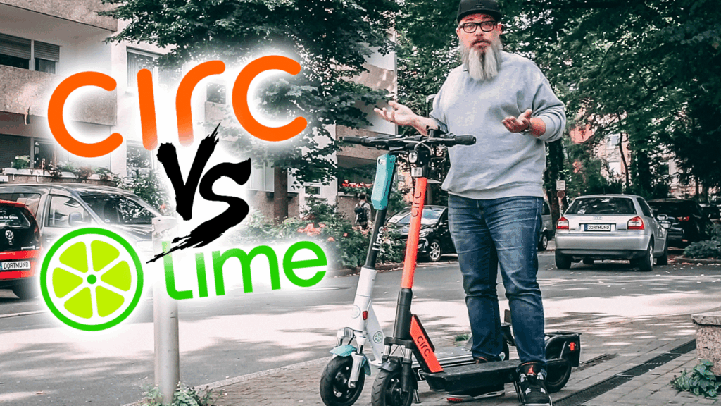 Circ vs Lime: E-Scooter in Dortmund